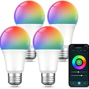 Color Changing Smart Led Bulb Works with Alexa, Google Home