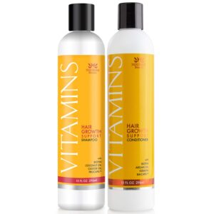 Nourish Beaute Vitamins Shampoo and Conditioner for Hair Growth