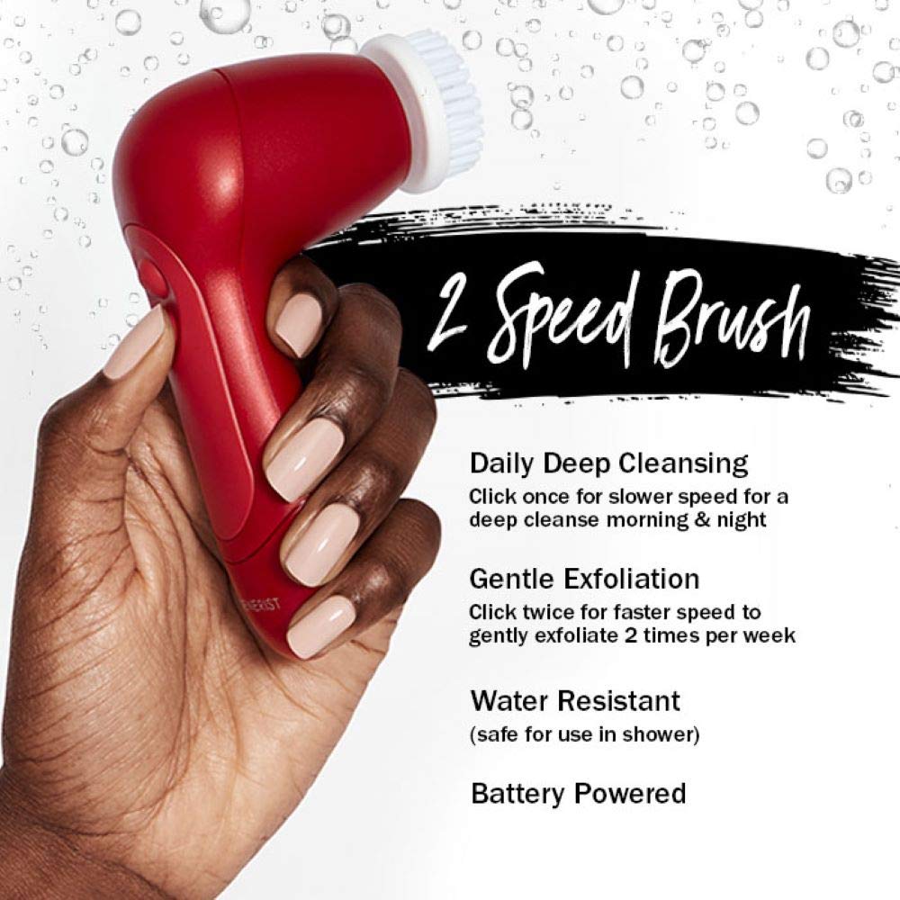 Facial Cleansing Brush by Olay Regenerist, Face Exfoliator with 2 Brush Heads-4