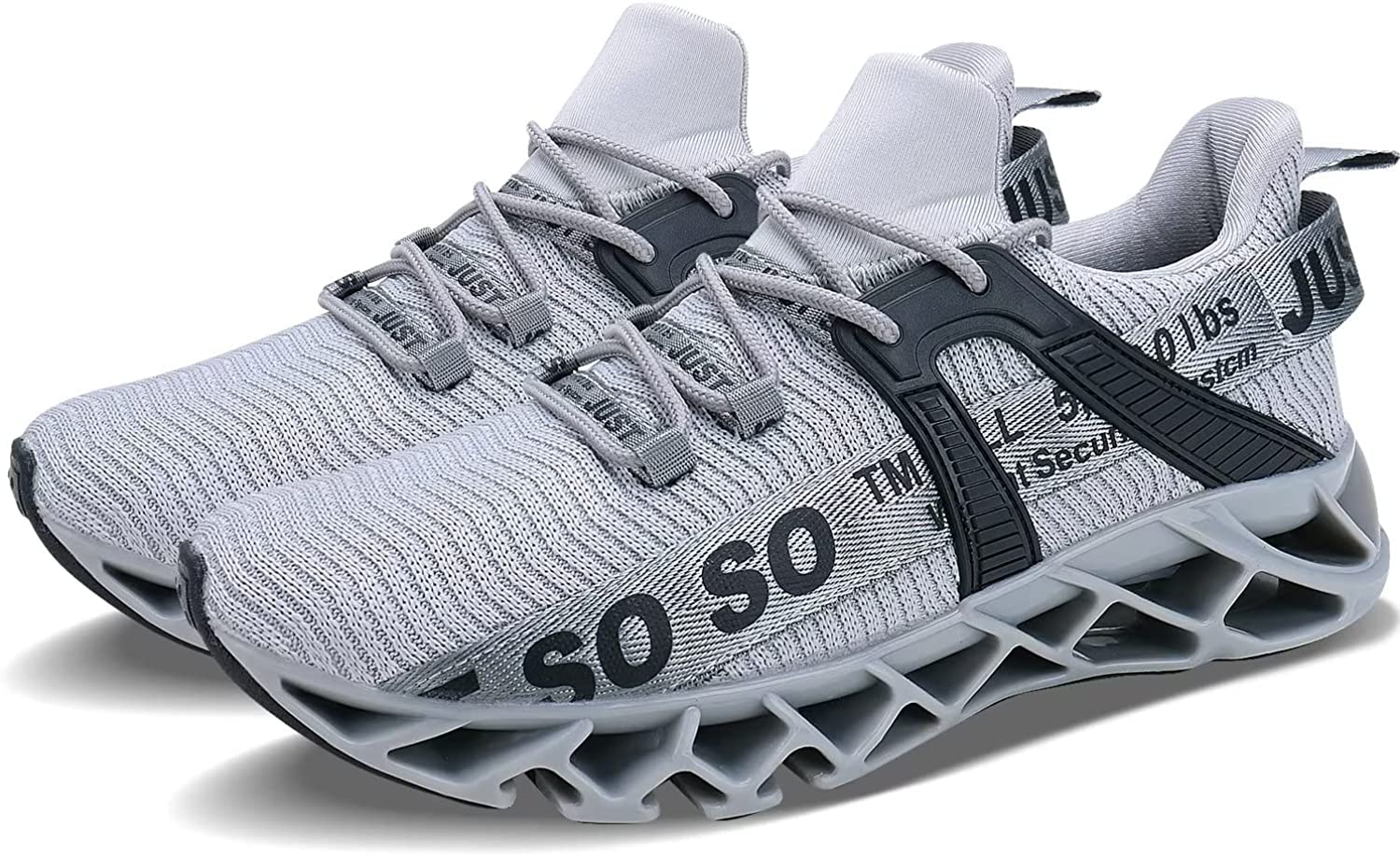 Mens Running Shoes Walking Non Slip Blade Type Sneakers-6