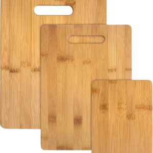 Totally Bamboo 3-Piece Bamboo Cutting Board Set