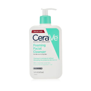 CeraVe Foaming Facial Cleanser | Daily Face Wash for Oily Skin