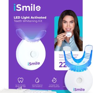 iSmile LED Light Activated Teeth Whitening Kit